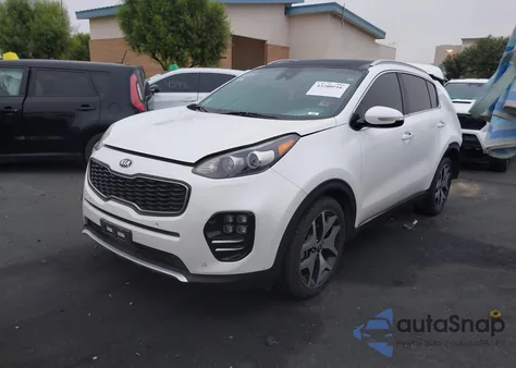 2017 Kia Sportage Sx Turbo из США, поврежденный, VIN KNDPR3A63H7239702